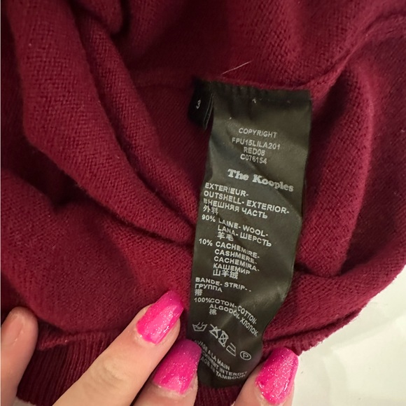 The Kooples Metal Closure Sweater - Picture 6 of 8